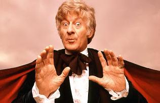 Jon Pertwee as the Third Doctor